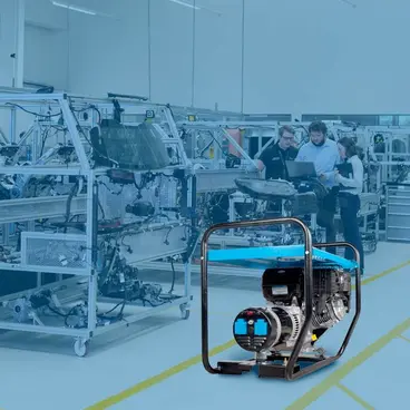 champ d'application Groupe électrogène MG 5000 I-BE - Générateur Essence 5 kVA avec AVR