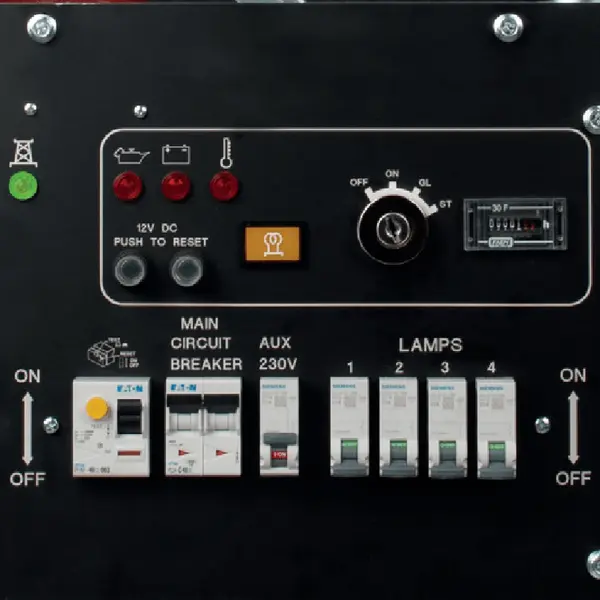 Panneau de commande du générateur Genset LT 5500 SY-L