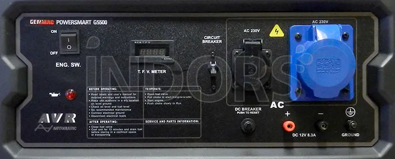 GENMAC G5500 - Groupe électrogène 5 kW