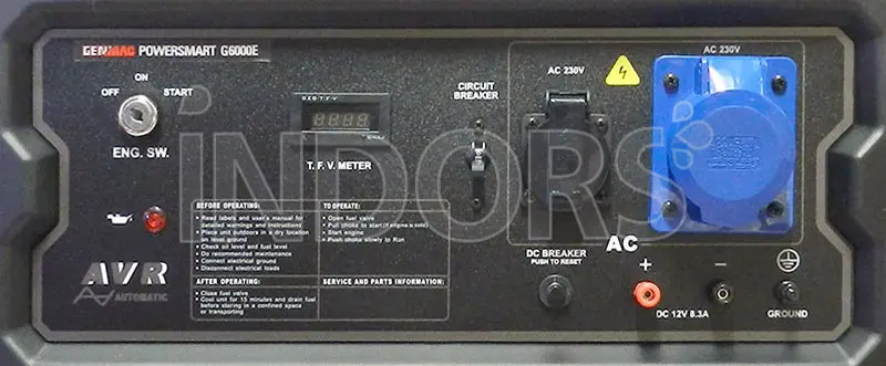 GENMAC G6000E - Groupe électrogène 6 kW