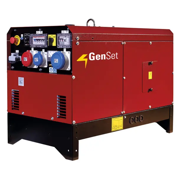 GenSet MG 10/6 S-R - Groupe électrogène professionnel 6,6 kVA avec moteur Lombardini