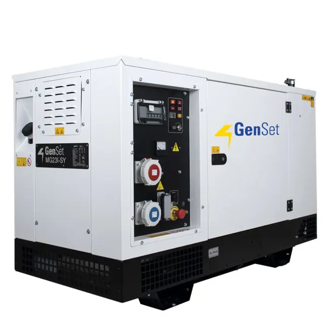 Groupe électrogène MG I-SY - Générateurs diesel silencieux de 5,3 à 14,7 kVA modèles monophasés 230V