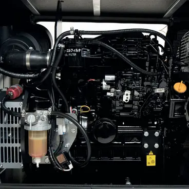 Groupe électrogène MG 16 I-SY, Groupe électrogène MG 23 I-SY, Groupe électrogène MG 33 I-SY et Groupe électrogène MG 50 I-SY. Groupes électrogènes monophasés 230V
