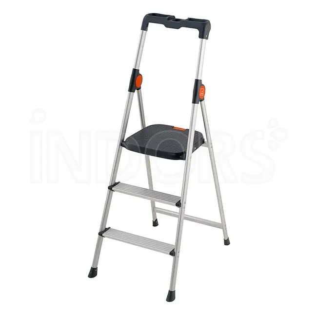 Gierre Dekorstep B333 - Tabouret en aluminium avec plateforme