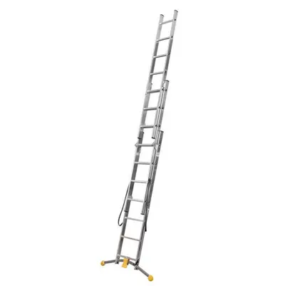 Échelle extensible Gierre Hobbylot AL405HHL - Solide et fiable - Multifonction en aluminium avec 3 configurations 150 kg