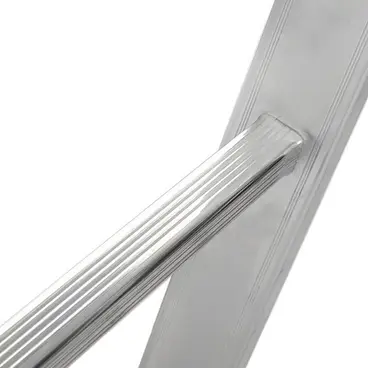 barreaux à section carrée 25 x 25 Gierre Modula AL420 - Échelle extensible triple - Transformable en acier
