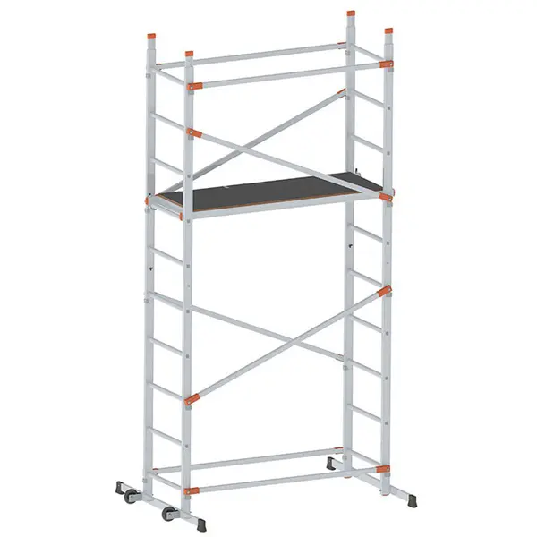 Échafaudage multifonctionnel en aluminium Gierre Fast&Lock 400 FA400FL, hauteur de travail 3,9 m