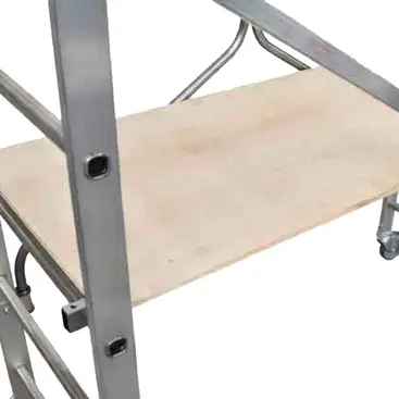 Échafaudage pliant en aluminium Gierre Flecto Fast&Lock FX001FL, hauteur de travail 2,93 m