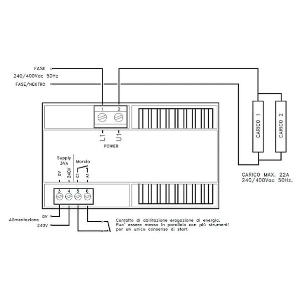 Régulateur de puissance DIGICONTROL 22A-M/T pour lampes infrarouges IR-A et IR-B
