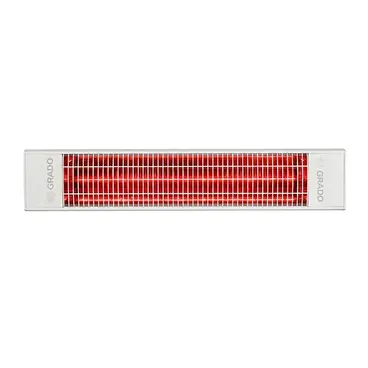 Lampe chauffante infrarouge à ondes courtes GH SOL-1500 OC WH, couleur blanche