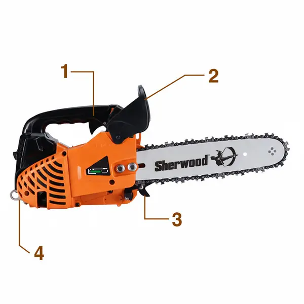 Tronçonneuse d'élagage professionnelle à essence GreenLine GMP 2625 - 25,4 cm³