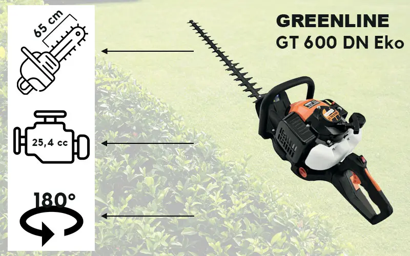 GreenLine GT 600 DN Eko - COUPE-HAIE MOTORISÉ