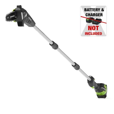Greenworks G48PS - Élagueuse sur perche extensible à batterie avec barre de 20 cm