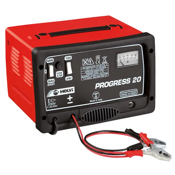 Helvi Progress 20 - Chargeur pour batteries plomb-acide