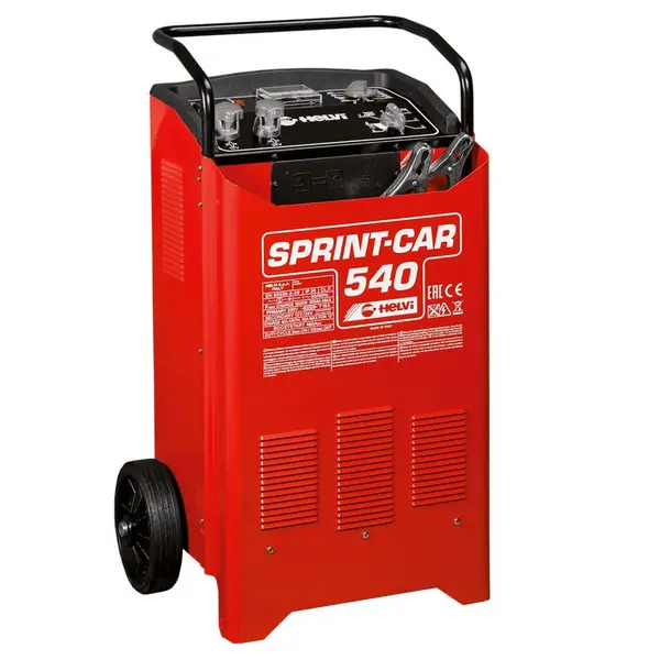 Helvi Sprint Car 540 - Chargeur de batterie avec démarreur à roues