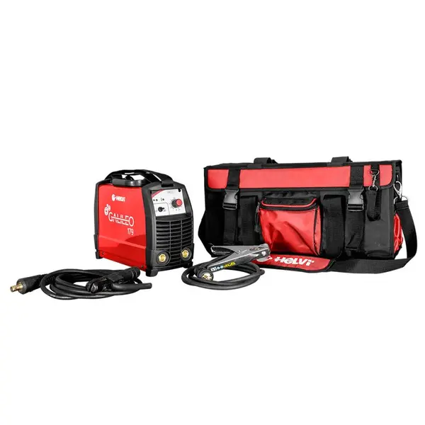 Kit Helvi Galileo 179 - Poste à souder MMA et TIG à onduleur et sac Helvi XL