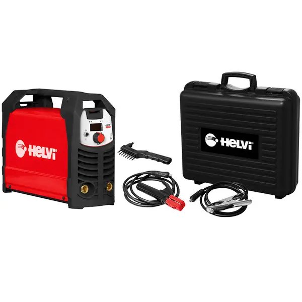 Poste à souder TIG MMA professionnel Helvi Inverter JET 160 + Kit valise