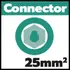 Connecteur 25 mm²
