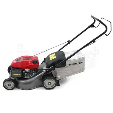 Gamme Honda HRG 416 PK IZY - Tondeuse à gazon thermique 2 en 1 de 145 cm³ avec ramassage et éjection arrière.