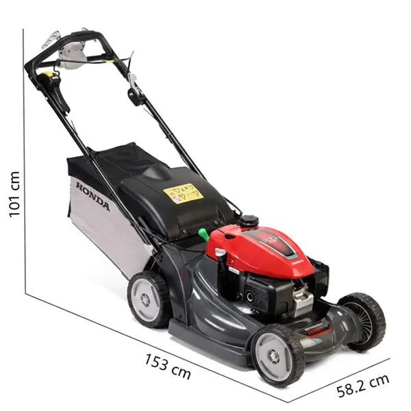 Dimensions de la tondeuse à gazon Honda HRX 476 VY