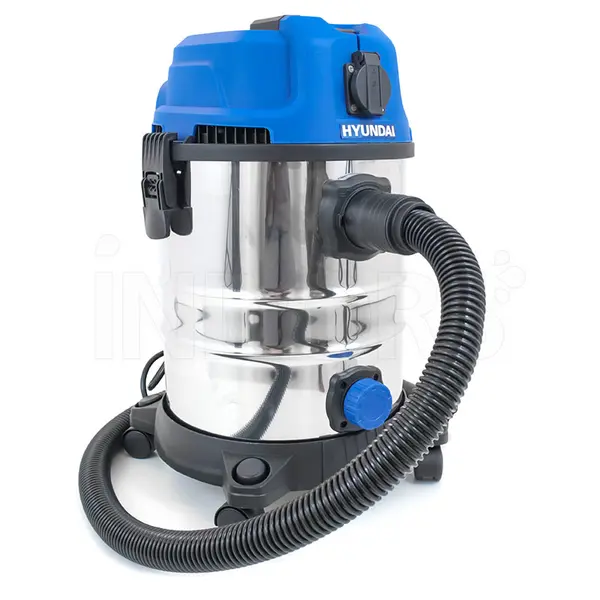 Hyundai 45027 - Poubelle d'aspirateur en acier inoxydable