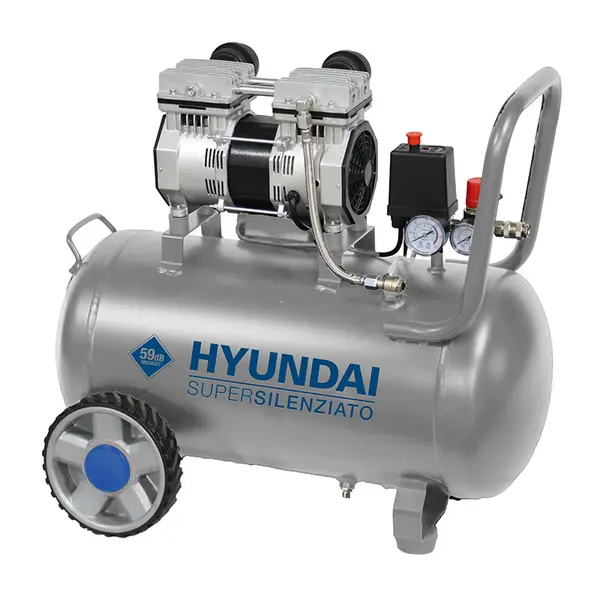 Hyundai 65703 - Compresseur sans huile 50 L