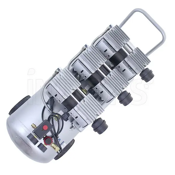vue de dessus Hyundai 65704 - Compresseur sans huile super silencieux