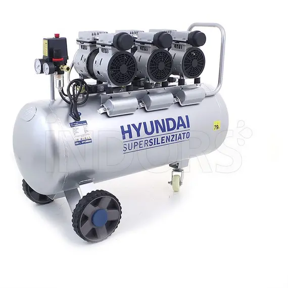 Hyundai 65704 - Compresseur sans huile super silencieux