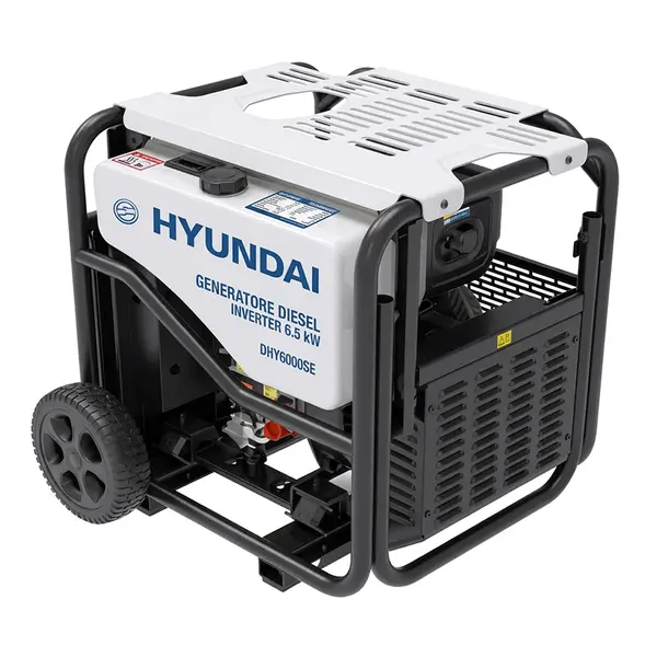 Hyundai 65225 - Générateur Diesel Inverter Monophasé 6,5 kW
