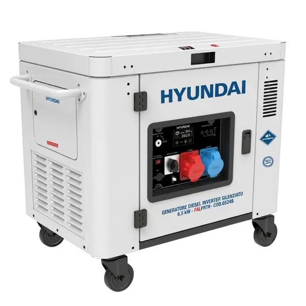 Hyundai 65241 - Groupe Électrogène Inverter Silencieux Diesel 6,5 kW