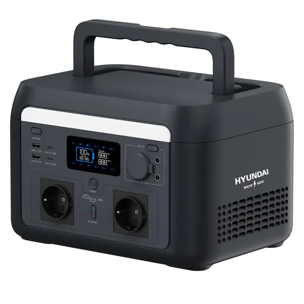 Hyundai 65960 Thor 600 - Centrale électrique portable 600 à 1 000 W