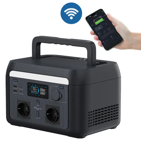 Hyundai 65965 - Station d'alimentation portable 1000 W avec application