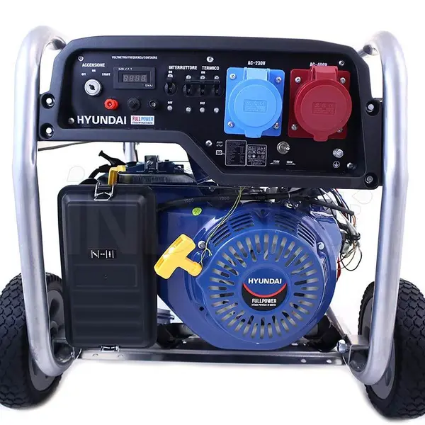 Panneau de commande Hyundai 65018 - Générateur triphasé dynamique pleine puissance 9 kW