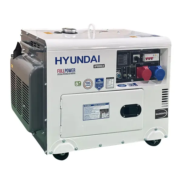 Hyundai 65255 - Groupe électrogène diesel silencieux 8,5 kW