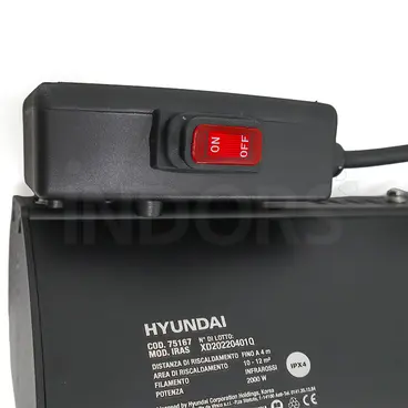 Hyundai Iras 75167 - Chauffage infrarouge extérieur 2 kW