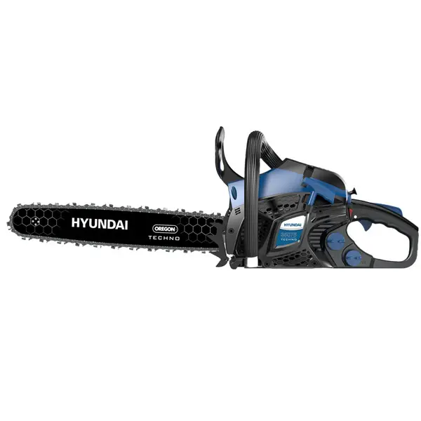 Hyundai 35075 - Tronçonneuse à essence 2 temps 37 cc avec barre Oregon 35 cm