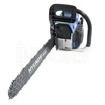 Hyundai 35080 - Tronçonneuse 2 temps 46 cc avec apprêt