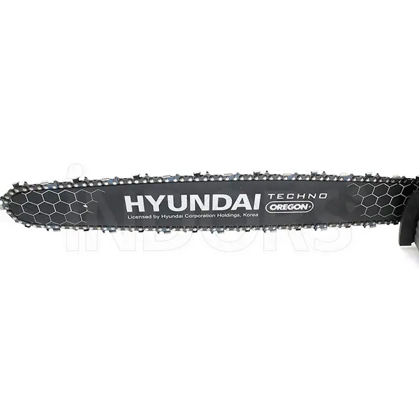 Hyundai 35085 - Tronçonneuse d'abattage de 53 cc avec guide-chaîne et chaîne Oregon 
