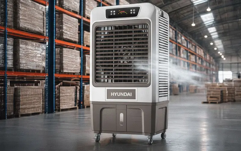 Hyundai 75230 - Refroidisseur évaporatif pour grands espaces 10 000 m³/h