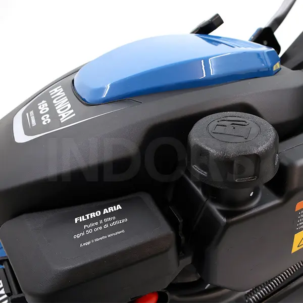 Tondeuse à essence Hyundai 65810 avec réservoir Mulching 45 L