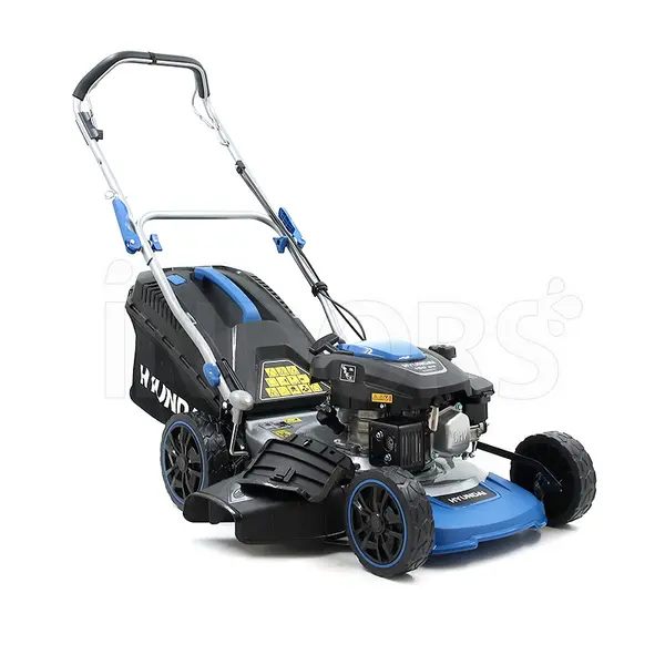 Tondeuse à essence Hyundai 65810 avec réservoir Mulching 45 L