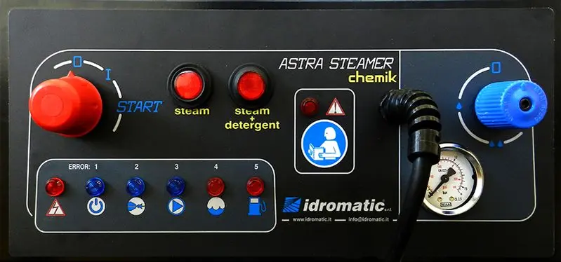 panneau de commande Idromatic Astra Chemik - Nettoyeur vapeur pour chaudière diesel