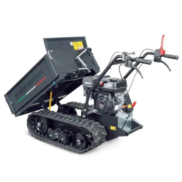 Italian Power TC300 Inclinable Noir - Brouette motorisée sur chenilles