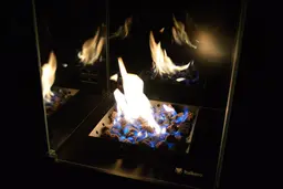 Italkero Etna Brasier à Flamme Exposée