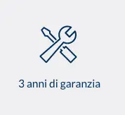 Garantie italienne de 3 ans