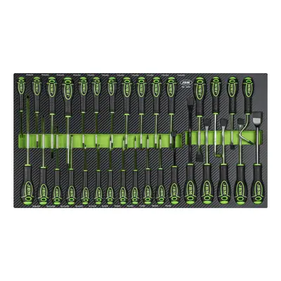 JBM 54688 - Chariot professionnel XL à 8 tiroirs, 468 outils inclus