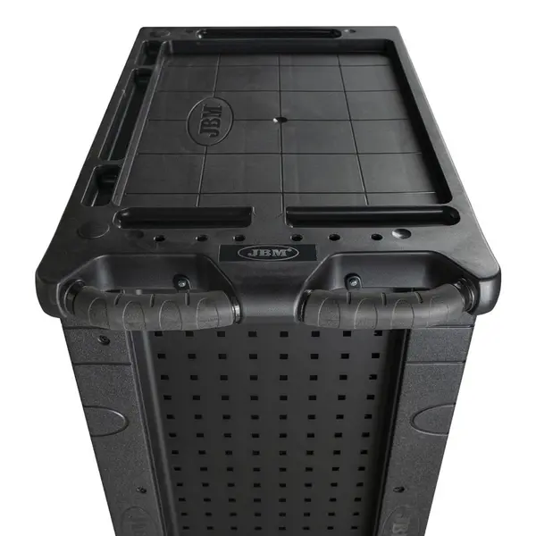 JBM 54718 - Chariot professionnel XL à 8 tiroirs, outils CRV inclus (289)