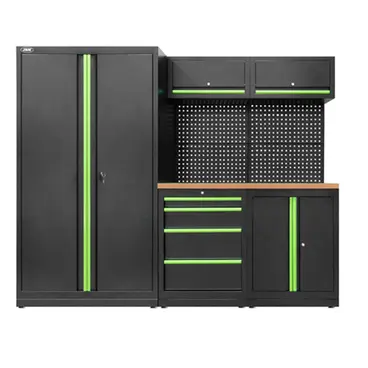Set JBM SERIE 579 - ENSEMBLE DE MEUBLES MODULAIRES 13 PIÈCES SET AVEC ARMOIRE À DEUX PORTES