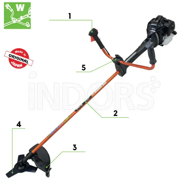 Kaaz V 540 W Super Pro - Débroussailleuse Moteur Mitsubishi