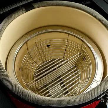Kamado Joe CLASSIC III 3100204 - Grill et fumoir avec tablettes latérales et accessoires, modèle KJ15040921